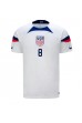 Verenigde Staten Weston McKennie #8 Voetbaltruitje Thuis tenue WK 2022 Korte Mouw